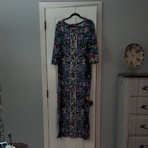 Lilly Pulitzer Chilly Lilly Maxi Dress